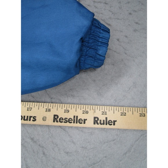 Vintage Umbro Windbreaker Jacket Mens Medium Purple Blue 90s Colorblock Retro - Picture 11 of 12